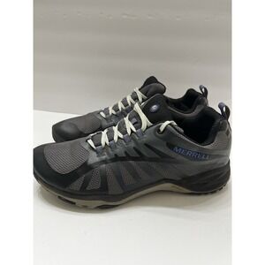 Merrell Q Form 2 Sneakers Gray Black Purple Accents Mesh Women's 10 Lace Up